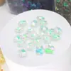 Agujero para colgar de 14 mm Colgante con forma de flor de ciruelo Flor de cinco pétalos Cristal de colores Cuentas sueltas Accesorios para joyería DIY