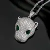2025 Nueva Joyería Huabi Colgante Personalizado Retro Europeo y Americano con Leopardo