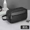 Bolsa de Cosméticos de Cuero PU Gran Capacidad Bolsa de Almacenamiento de Viaje Portátil Impermeable para Maquillaje de Mujer Bolsa de Almacenamiento para Accesorios Digitales