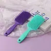 Pente Vazado Transfronteiriço para Uso Doméstico, Pente Massageador Alisador de Cabelo Feminino, Pente de Rede Volumizador para Raiz do Cabelo, Pente Modelador para Enrolar para Dentro, Atacado