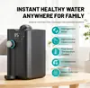 Purificador de Água de Mesa Elétrico Inteligente PSC9pro com Osmose Reversa Rico em Hidrogênio - Ideal para Uso Doméstico e Comercial. Filtro RO Cinza Carvão, Filtração de Alta Eficiência, Display TDS em Tempo Real, Pressão de 0,35MPa, Vazão de 4,2L/min. Inclui Torneira com Dupla Saída. Fornecimento Direto da Fábrica com Qualidade Estável e Preço Acessível.