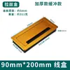 Tapa para Agujero de Cable de Escritorio con Cepillo Amortiguador, Caja de Gestión de Cables, Tapa Decorativa para Cables de Escritorio, Placa Cuadrada para Cubrir Cables de Mesa de Conferencias