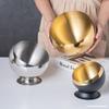 Lixeira de mesa criativa em aço inoxidável para escritório, mesa de centro, balcão, balde de armazenamento de cascas, cinzeiro, cinzeiro de bar KTV