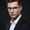 Armações de Óculos Porsche, Mesmo Modelo P8190, Óculos Modernos Ultra-Leves Meia-Armação para Homens, Armações de Liga de Titânio Atacado