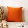 Almohada de terciopelo mate de color sólido funda de almohada para sofá al por mayor cojín para siesta de oficina hogar simple cojín liso
