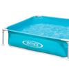 INTEX57172/57173 rosa/Azul pequeña piscina de estructura de tubo cuadrado de metal piscina para niños
