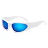 Nuevas Gafas de Sol Ciber Steampunk Transfronterizas Europeas y Americanas Deportivas Y2K Milenio Futuristas Anti-UV
