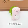 Broche de Dinossauro de Pelúcia Fofo Acessórios de Roupa Desenho Animado Acessórios de Cabelo Decoração de Lembrança Acessórios de Pino de Boneca Atacado