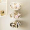 Caja de Almacenamiento de Cosméticos Muji sin Perforaciones Importada de Japón para el Hogar a Prueba de Polvo con Tapa Multifuncional para Brochas de Maquillaje Esponjas