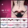 Pegatinas de Tatuaje de Súcubo, Vergüenza Uterina, Dama Privada Femenina, Cubierta de Cicatriz de Tobillo, Impermeables, Larga Duración, Cintura y Abdomen Sexys