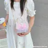 Bolsa para Niña Pequeña 2026 Bolso de Hombro de Moda Dibujos Animados Perla Elsa Princesa Bolso Cruzado Mini Billetera