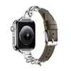 Adecuado para iwatch8 correa de reloj Correa de Apple watch applewatch6/5/4/3/2 piel de vaca s7 cadena de anillo único