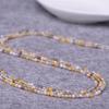 Cuentas de ágata de cristal natural 2 mm 3 mm cuentas sueltas 2-3 mm cuentas semiacabadas para joyería DIY al por mayor