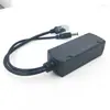 Fabricante de Shenzhen Tonglian optical TLG-1210FEA 48V aislado 12V1.2A separador POE de 100 m