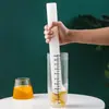 Martillo de limón palo de PP herramientas de producción especial para tienda de té con leche palo para hielo picado palo de plástico blanco para jugo salida de fábrica