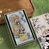 Marcador de Página Panda Feito Sob Medida em Estilo Antigo, Marcador de Página Exquisito de Metal Latão, Estilo Chinês Clássico, Recompensa para Toda a Turma, Presente para Alunos