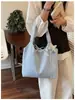 Bolso de Hombro con Lentejuelas Estrella Nuevo 2026, Bolso de Mano Casual Simple de Gran Capacidad, Bolso de Tela de Alto Valor Estilo Coreano