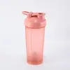 Copo shaker de impressão dupla 750ml copo para shake de proteína copo de fitness portátil impressão de logotipo