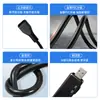 Nuevo Cable USB Boost con Alta Potencia Ajustable de 5V/9V/12V, Convertidor Reversible Positivo/Negativo y Cable de Carga