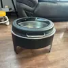 Estufa de Buffet Cuadrada y Redonda de Acero Inoxidable Transfronteriza, Calentador de Comida, Estufa Aislante con Acabado de Madera, Estufa de Buffet Comercial para Hotel
