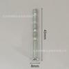 Yunchang Tornillo de Máquina Tornillo de Montaje Trasero Cadena de Hierro Mango Zinc Blanco Tornillo de un Agujero Mueble 4*40 Tornillo Bambú