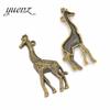 YuenZ accesorios para joyería diy jirafa vintage aleación colgante directo de fábrica D921