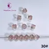 Venta al por mayor de cuentas puntiagudas transfronterizas, cuentas de cristal 5A, cuentas de cristal K9 sueltas, joyería DIY, envío gratis