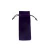 Bolsa de embalaje de franela para cosméticos de lápiz labial, tira delgada 6*15cm, bolsa de almacenamiento con cordón, bolsa de terciopelo suave de punto