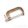 Clip de fijación de placa de dedos de cabeza de piano herramienta de reparación para hacer guitarra hecha a mano clip en forma de G clip de fijación para hacer reparación de instrumento musical