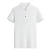 Camisa polo de gofre de alta gama, ropa de trabajo empresarial personalizada, solapa de seda helada, manga corta, ropa de trabajo de construcción grupal personalizada, logotipo impreso
