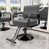 Cadeira de barbeiro salão de cabeleireiro banqueta para corte de cabelo salão de beleza área de permanente e coloração assento elevatório cadeira de salão de beleza