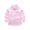 Camisa de niño manga larga otoño nuevo directo de fábrica camisa para niño Joker otoño camisa para niño primavera y otoño