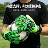 Guantes de Portero de Látex para Niños y Adultos con Protección en los Dedos y Muñequeras de Velcro para Entrenamiento al Aire Libre Equipo Protector de Portero Disponible para Venta al por Mayor