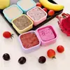 Caja de Silicona para Almacenamiento de Alimentos Más Vendida Transfronteriza, Caja Portátil de Silicona para Suplementos Alimenticios, Nevera, Horno de Microondas, Lonchera, Almacenamiento con Impresión de Logo