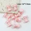 Acrílico Creativo Colorido Pintura Tornillo Perforado Cuentas DIY Cadena de Teléfono Móvil Bolso Colgante Joyería Accesorios Material