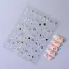 Estilo Popular de Venda Quente Transfronteiriça Estrela Chuva de Meteoros Adesivos de Unha Planos Simples Moda Hot Stamping Céu Estrelado Adesivos de Arte para Unhas Enfeites