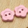 Botones de Resina de Dos Agujeros para Ropa de Mujer y Niña, Exquisitos Botones Pequeños en Forma de Flor, Accesorios Versátiles para Ropa, Botones para Accesorios de Manualidades