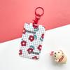 Estuche para Tarjeta de Estudiante Duradero en Relieve Insignia de Tarjeta Escolar Estuche para Tarjetas Anti-pérdida Tipo Deslizante Control de Acceso para Autobús/Metro Funda Protectora para Tarjeta IC