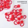 Diademas de Pompón de Colores para Niñas, Bandas Elásticas de Alta Elasticidad, Modelo Nuevo 2026, Anillos de Pulgar Lindos para Peinar el Cabello de Bebé