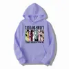 Sudadera con forro polar para hombre y mujer, tendencia de moda de otoño, suéter casual con estampado de letras, sudadera