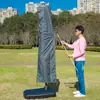 Tela de Repuesto Personalizada para Sombrilla Doble Techo Redonda Tela para Sombrilla Romana Tela para Toldo Impermeable Parasol Protección Solar