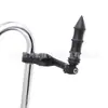 Accesorios de Pedal de Pie Antideslizante para Motocicleta Modificada, Aleación de Aluminio, Soporte de Pie para Parachoques 1.25