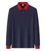Camisas polo de manga larga para otoño e invierno para hombres y mujeres, ropa de trabajo elástica y transpirable, personalizables con logo, uniformes de equipo, polos deportivos y casuales