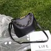 Bolsa pequena de corrente de comércio exterior para mulheres, nova bolsa de ombro trendy da moda ins 2022, bolsa transversal, bolsa de balde fashion