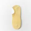 Calcetines de Malla para Barco para Mujer, Verano Delgados de Algodón Puro Boca Baja Invisibles Antideslizantes Talón Antideslizante No Extraíble Blancos Anti-Olor Calcetines Cortos