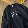 Camiseta Simples de Seda Leite Estilo Coreano Estampa Nicho Manga Curta Roupa de Casal Solta Tendência Ins Camisa Básica de Verão para Homens