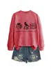 Emocionalmente apegado Amazon eBay estación independiente casual de moda para mujer otoño e invierno sudadera comercio exterior