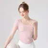 Top de Yoga Transpirable Antibacteriano con Copa Integrada, Adelgazante y Moldeador de Cintura, Sensación de Segunda Piel, Ajustado, Top Deportivo de Fitness para Mujer