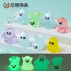 Novidade Transfronteiriça Halloween Fantasma Luminoso Boneca Fofa Acessórios de Decoração DIY Pequenos Enfeites para Carro Desktop