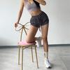 Shorts Deportivos Casuales Sexy Slim Yoga para Mujer para Correr Verano Sueltos Algodón Puro Transpirables Delgados Pantalones Cortos Tres Puntos